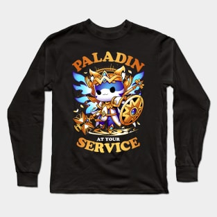 Paladin's Call - Role Player and Geek Long Sleeve T-Shirt